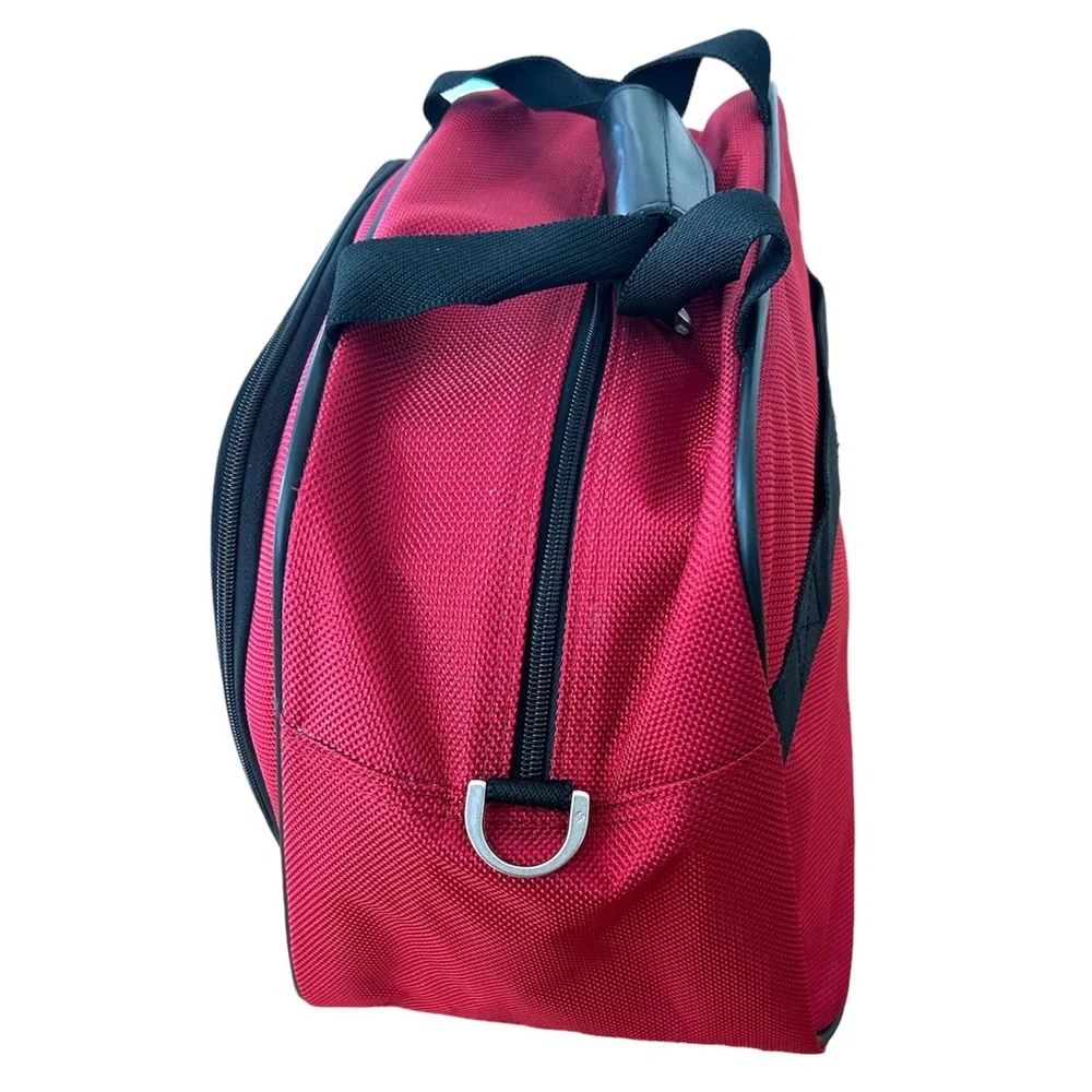 EUC. Samsonite Carry-On Bag. Red/Black.